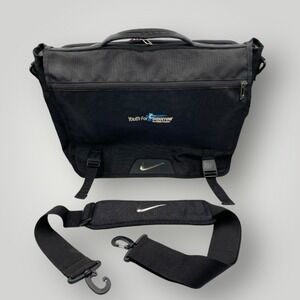 Vintage Nike Messenger Laptop‎ Bag "Youth For Tomorrow" Joe Gibbs Founder